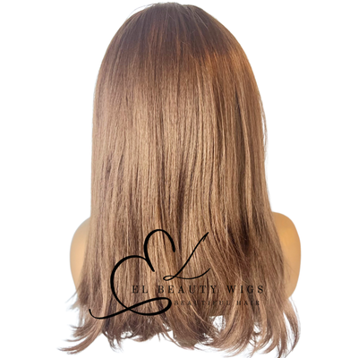 WIG | Auburn Wig | Long Red Wig | Natural-Looking Wig for Women | Easy Wear Synthetic Wig