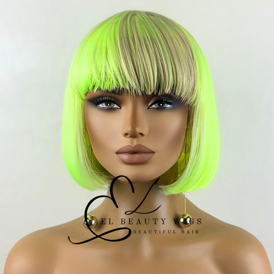 Poppy - 8" European Synthetic Fiber Full WIG