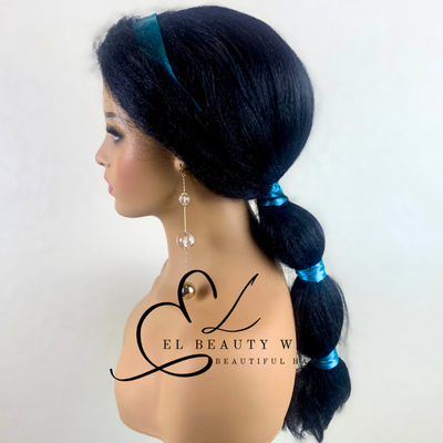 Jasmine - 18" Costume Synthetic Fiber Full WIG