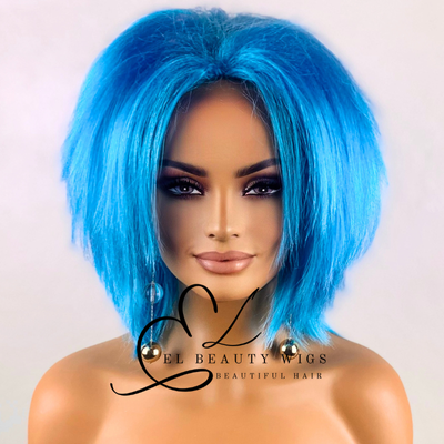 Jewel - 10" European Synthetic Fiber Full WIG