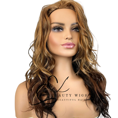 WIG | HALF-WIG | Natural-Looking Wig for Women | Easy Wear Synthetic Wig