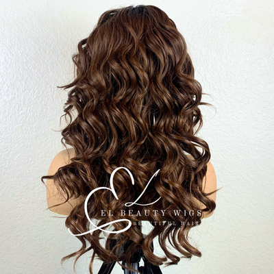 Camille - 20" Human Hair Blend Lace Front WIG