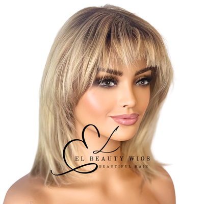 WIG | Blonde Wig | Natural-Looking Wig for Women | Easy Wear Synthetic Wig