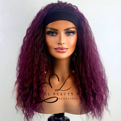 Ivanna 2 - 18" Human Hair Blend Headband WIG