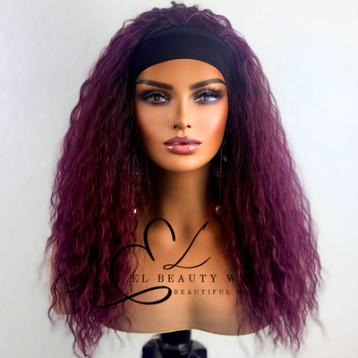 Ivanna 2 - 18" Human Hair Blend Headband WIG