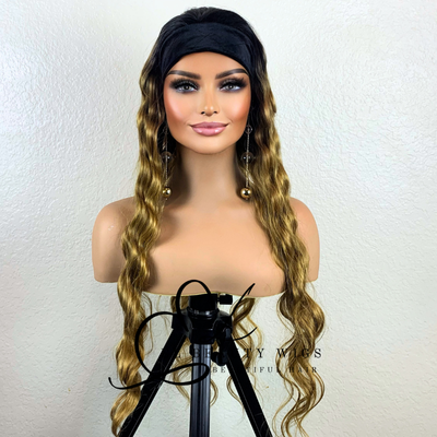 Regina 2 - 24" Human Hair Blend Headband WIG