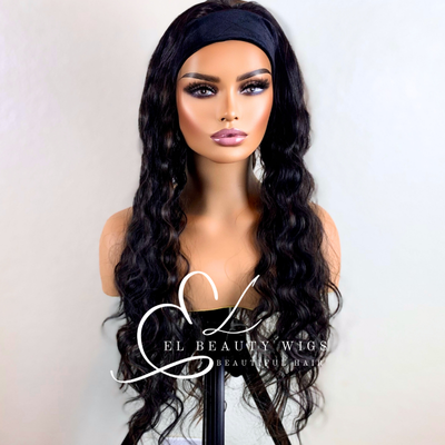 Regina 4 - 24" Human Hair Blend Headband WIG