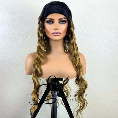 Regina 2 - 24" Human Hair Blend Headband WIG