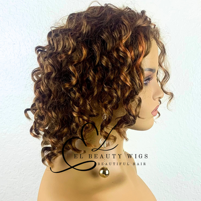 Fatima - 10" European Synthetic Fiber Full WIG