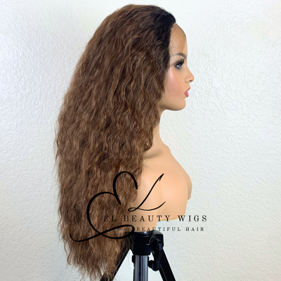 Ava - 22" Human Hair Blend Lace Front WIG