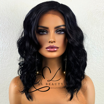 Alessia - 14" Human Hair Blend Lace Front WIG