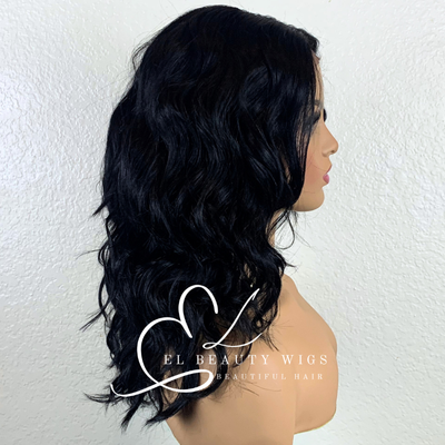 Alessia - 14" Human Hair Blend Lace Front WIG