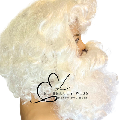 WIG | Santa Claus Wig | Santa Wig | Costume Wig | Christmas Costume | Easy Wear Synthetic Wig | SANTA CLAUS Wig