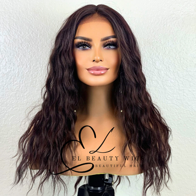 Ivy - 18" Human Hair Blend Lace Front WIG