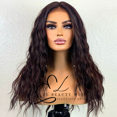 Ivy - 18" Human Hair Blend Lace Front WIG