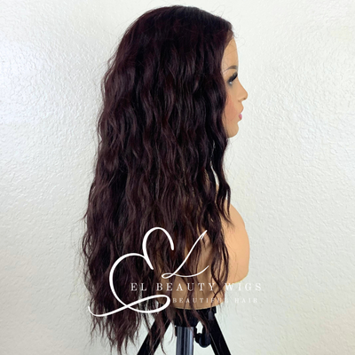 Ivy - 18" Human Hair Blend Lace Front WIG