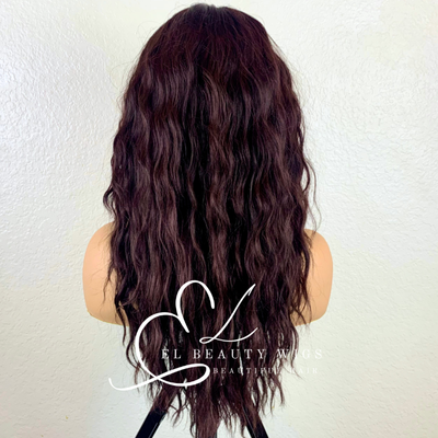 Ivy - 18" Human Hair Blend Lace Front WIG