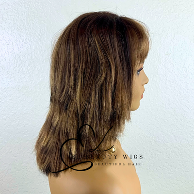 Francesca - 12" European Synthetic Fiber Full WIG