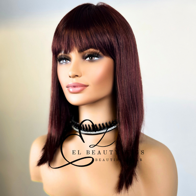 Ruby - 10" European Synthetic Fiber Full WIG