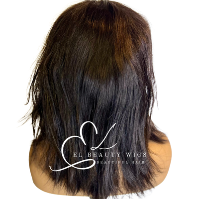 WIG | Brown Wig | Shaggy Brown Wig | Natural-Looking Wig for Women | Easy Wear Synthetic Wig