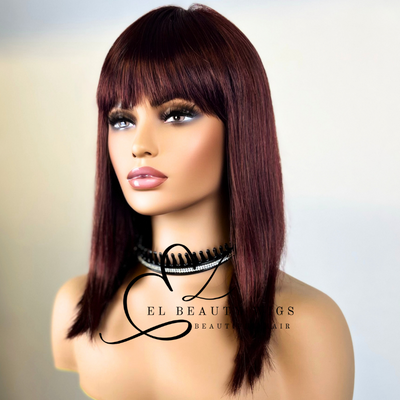 Ruby - 10" European Synthetic Fiber Full WIG