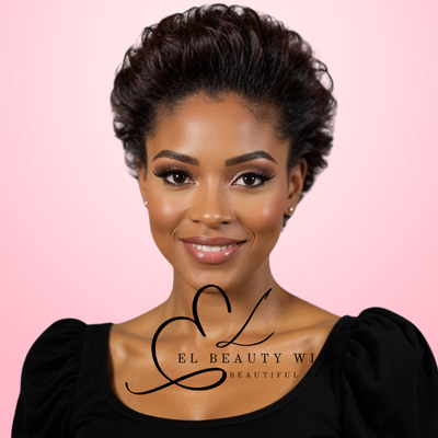 WIG | Red Wig | Brown Wig | Natural-Looking Wig for Women | Easy Wear Synthetic Wig