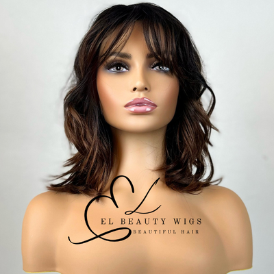 Hannah - 14" European Synthetic Fiber Full WIG