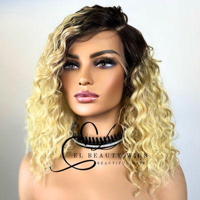 Brooklynn - 14" Human Hair Blend Lace Front WIG