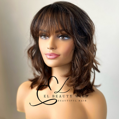 Hannah - 14" European Synthetic Fiber Full WIG