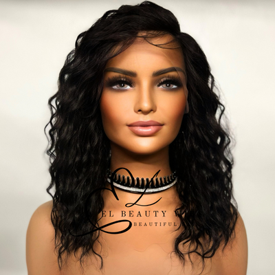 Jade - 14" Human Hair Blend Lace Front WIG