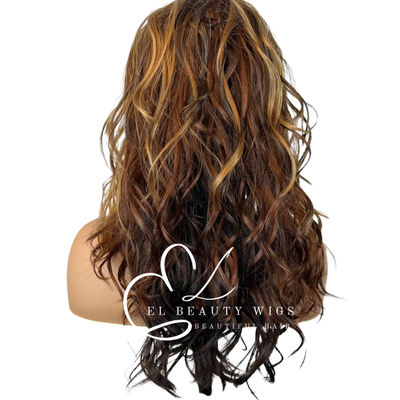 WIG | HALF-WIG | Natural-Looking Wig for Women | Easy Wear Synthetic Wig