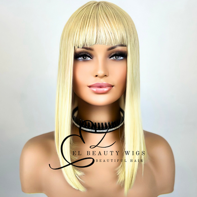 Paisley - 12" Human Hair Blend Full WIG