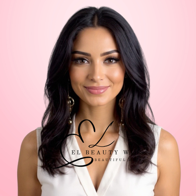 WIG | Black Wig | Curly Wig | Natural-Looking Wig for Women | Easy Wear Human Hair Blend Wig