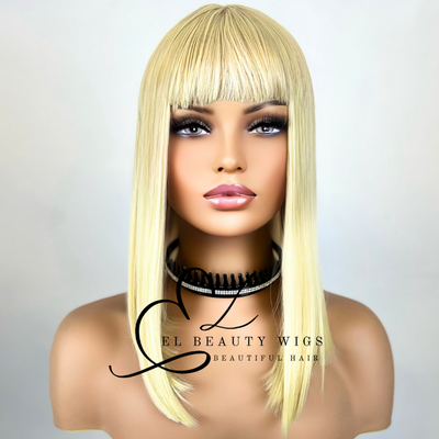 Paisley - 12" Human Hair Blend Full WIG