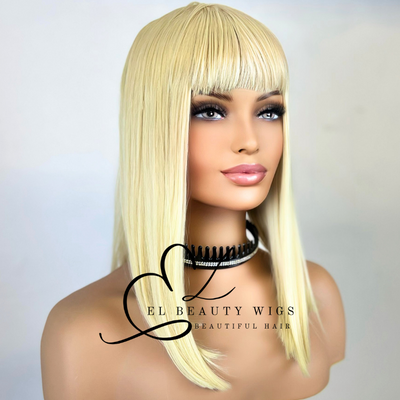 Paisley - 12" Human Hair Blend Full WIG