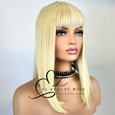 Paisley - 12" Human Hair Blend Full WIG