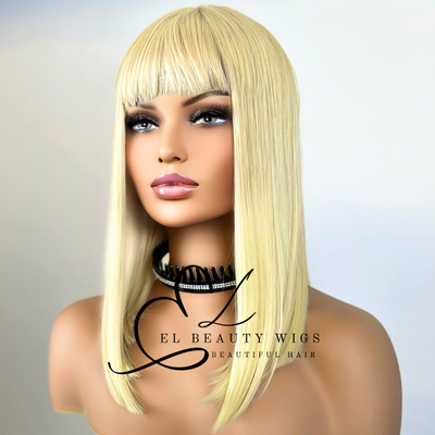 Paisley - 12" Human Hair Blend Full WIG