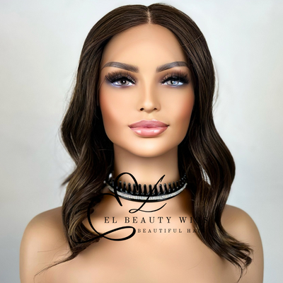 Claire - 14" Human Hair Blend Lace Front WIG