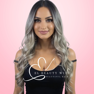 WIG | Ash Blonde Wig | Lightest Ash Blonde Wig | Natural-Looking Wig for Women | Easy Wear Synthetic Wig