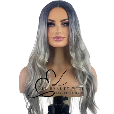 WIG | Ash Blonde Wig | Lightest Ash Blonde Wig | Natural-Looking Wig for Women | Easy Wear Synthetic Wig