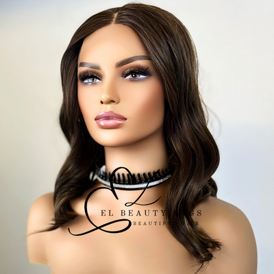 Claire - 14" Human Hair Blend Lace Front WIG