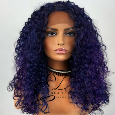 Bluma - 20" Human Hair Blend Lace Front WIG